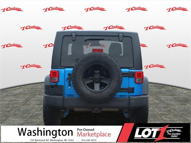 used 2015 Jeep Wrangler Unlimited car, priced at $14,988