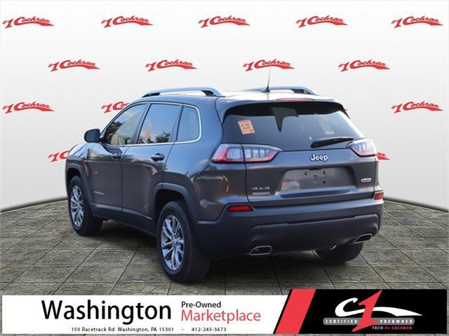 used 2021 Jeep Cherokee car, priced at $23,398