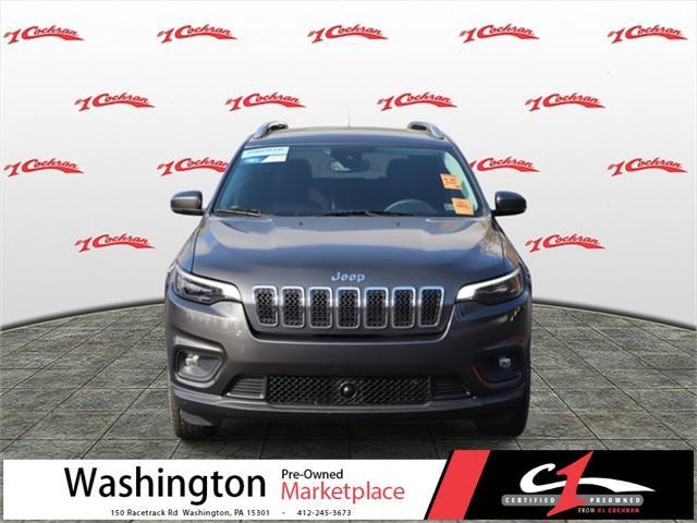 used 2021 Jeep Cherokee car, priced at $23,398