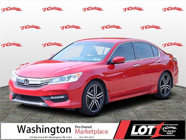 used 2017 Honda Accord car, priced at $14,844