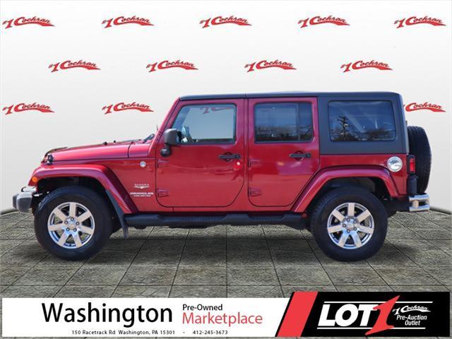 used 2013 Jeep Wrangler Unlimited car, priced at $15,775