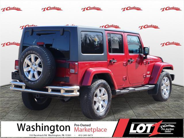 used 2013 Jeep Wrangler Unlimited car, priced at $15,775