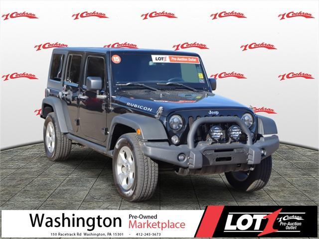 used 2015 Jeep Wrangler Unlimited car, priced at $20,000