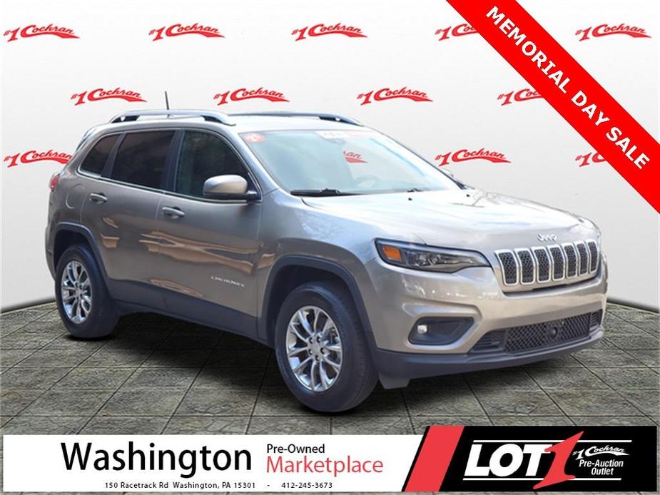 used 2021 Jeep Cherokee car, priced at $24,097