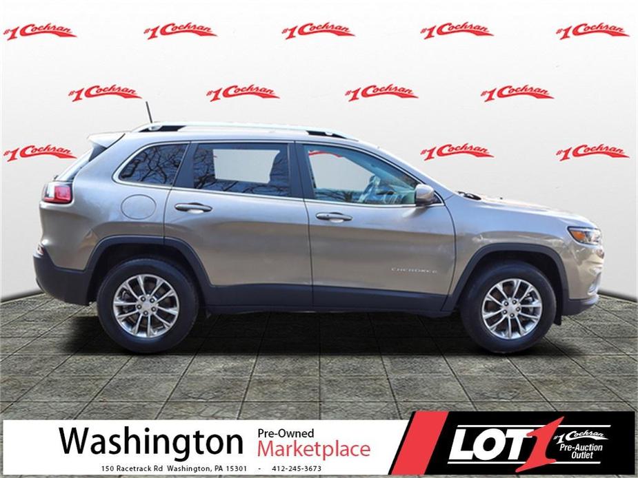 used 2021 Jeep Cherokee car, priced at $24,097