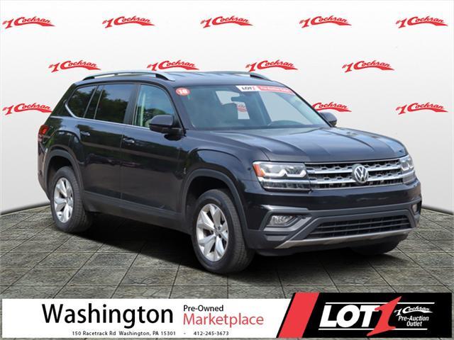 used 2018 Volkswagen Atlas car, priced at $15,696