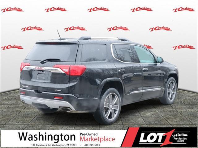 used 2017 GMC Acadia car, priced at $18,481