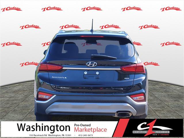 used 2020 Hyundai Santa Fe car, priced at $19,789