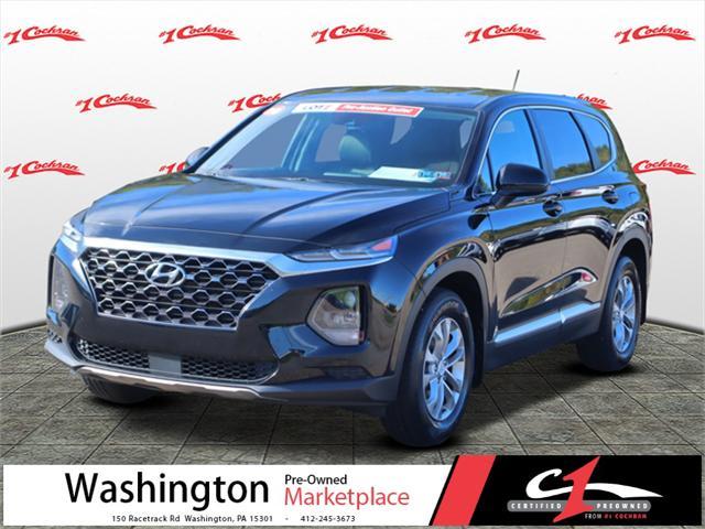 used 2020 Hyundai Santa Fe car, priced at $19,789