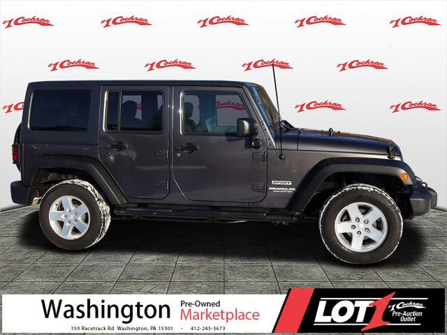 used 2014 Jeep Wrangler Unlimited car, priced at $16,785