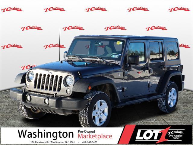 used 2014 Jeep Wrangler Unlimited car, priced at $16,785