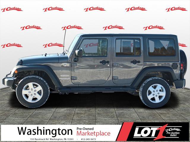 used 2014 Jeep Wrangler Unlimited car, priced at $16,785