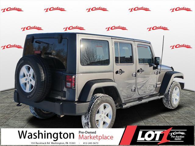 used 2014 Jeep Wrangler Unlimited car, priced at $16,785