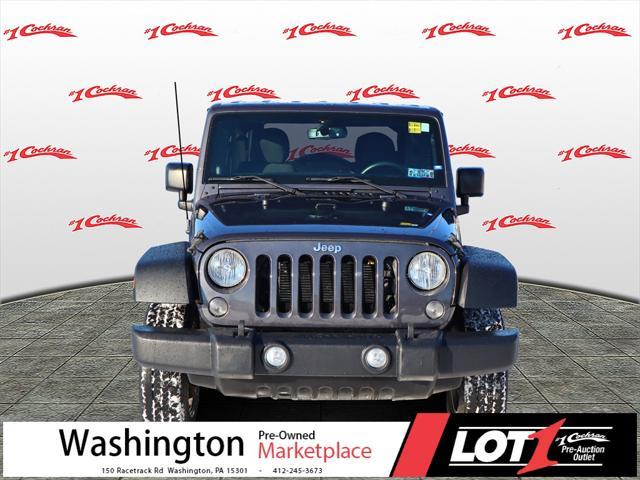 used 2014 Jeep Wrangler Unlimited car, priced at $16,785