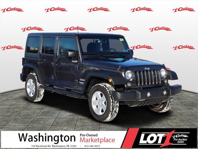 used 2014 Jeep Wrangler Unlimited car, priced at $16,785