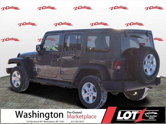 used 2014 Jeep Wrangler Unlimited car, priced at $16,785