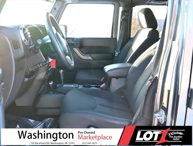 used 2014 Jeep Wrangler Unlimited car, priced at $16,785