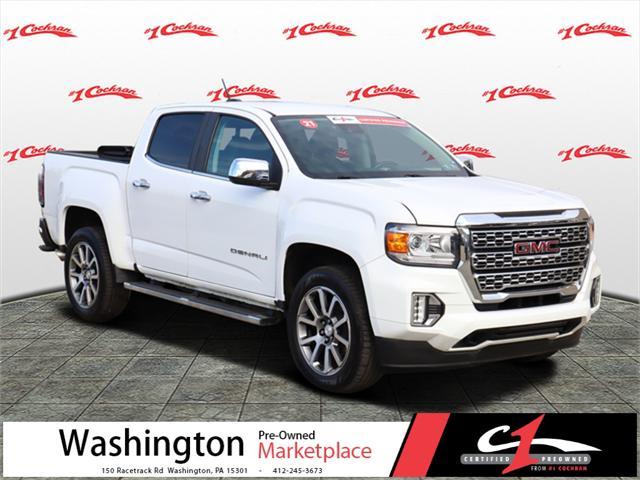 used 2021 GMC Canyon car, priced at $26,991