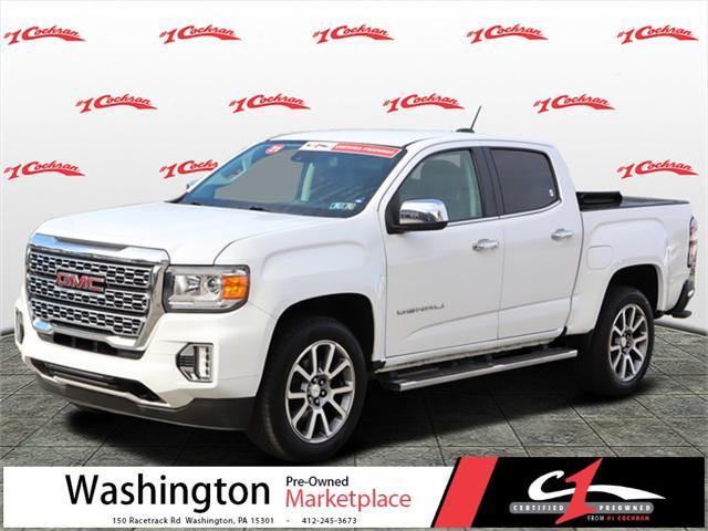 used 2021 GMC Canyon car, priced at $26,991