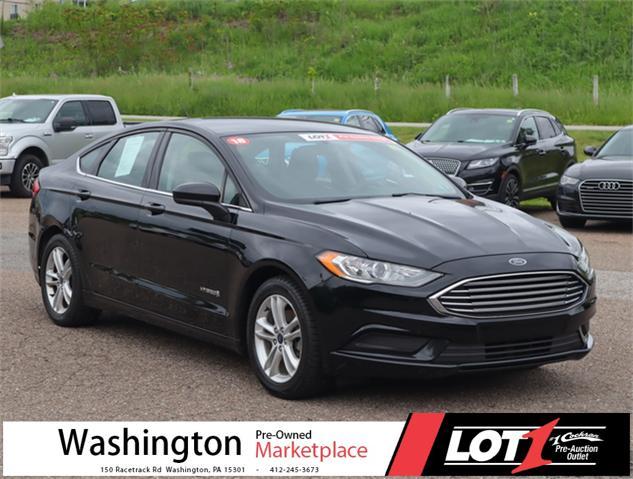 used 2018 Ford Fusion Hybrid car, priced at $13,754