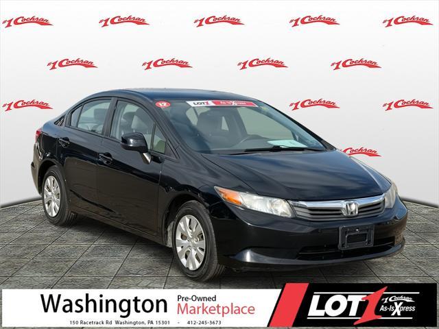 used 2012 Honda Civic car, priced at $8,221