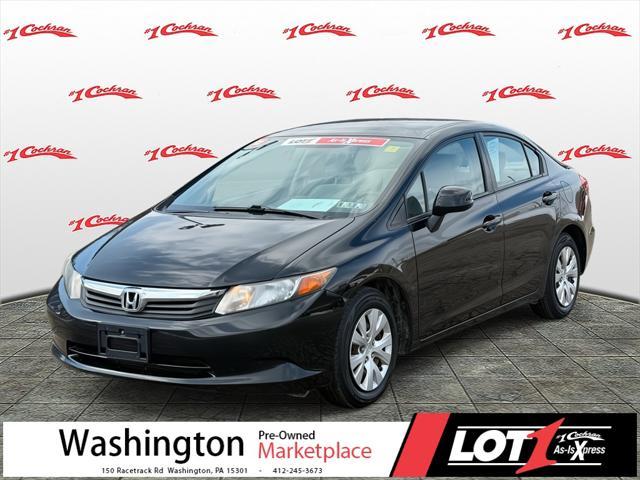 used 2012 Honda Civic car, priced at $8,221