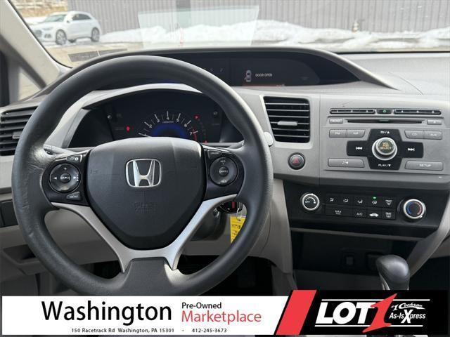 used 2012 Honda Civic car, priced at $8,221