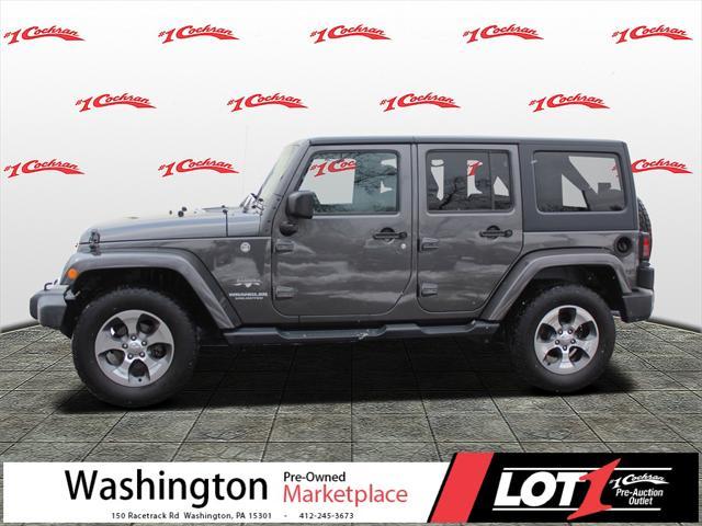 used 2017 Jeep Wrangler Unlimited car, priced at $23,597