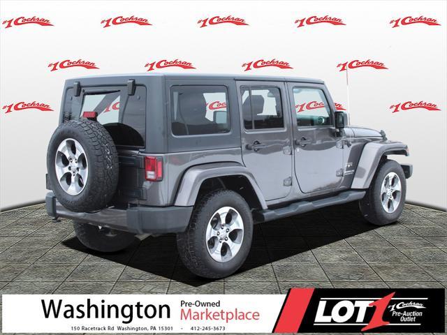 used 2017 Jeep Wrangler Unlimited car, priced at $23,597