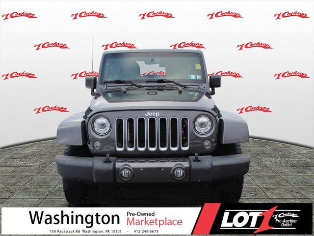 used 2017 Jeep Wrangler Unlimited car, priced at $23,597