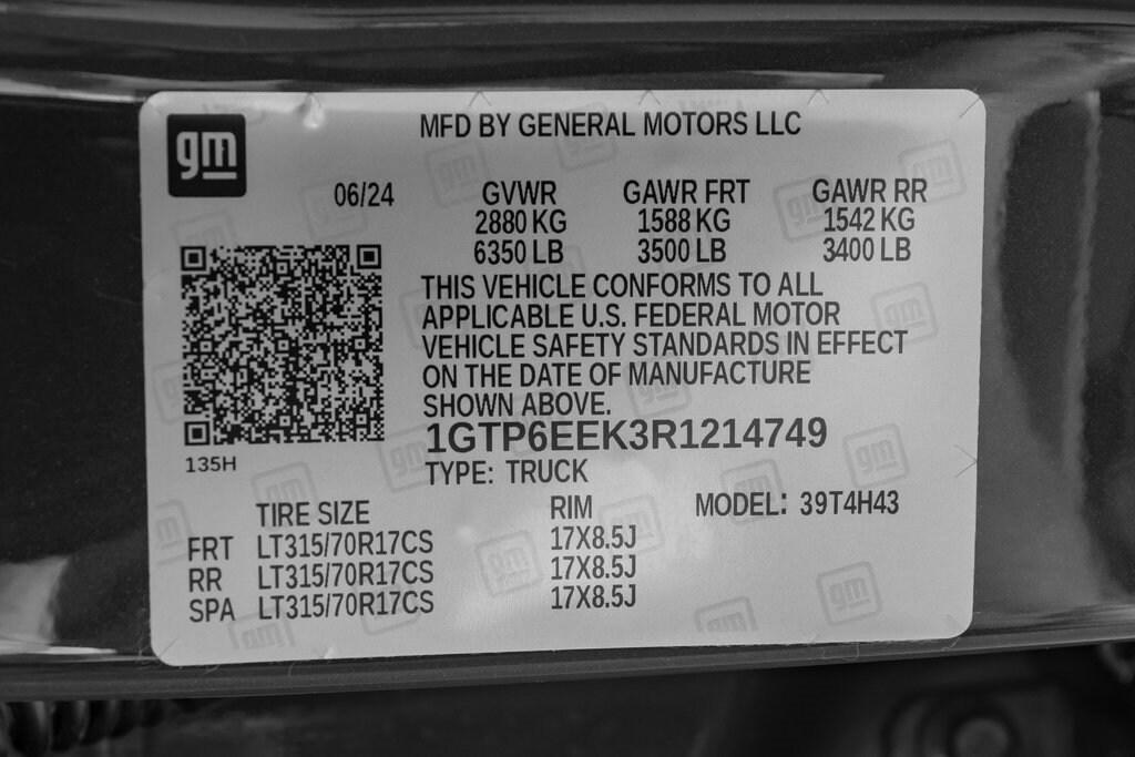 new 2024 GMC Canyon car, priced at $68,385