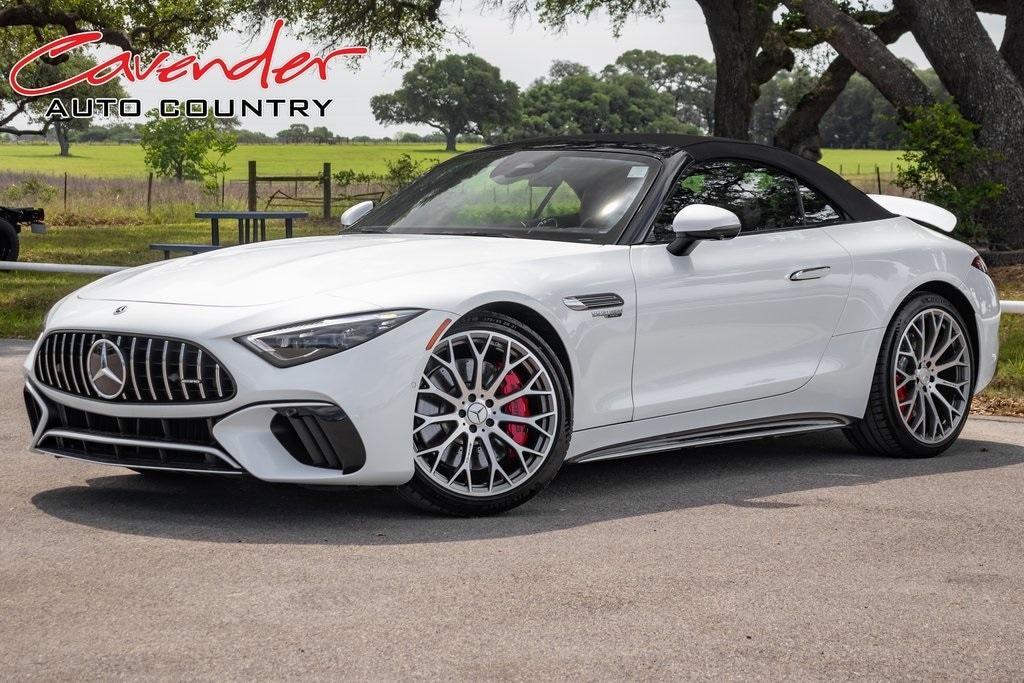 used 2022 Mercedes-Benz AMG SL 55 car, priced at $107,800