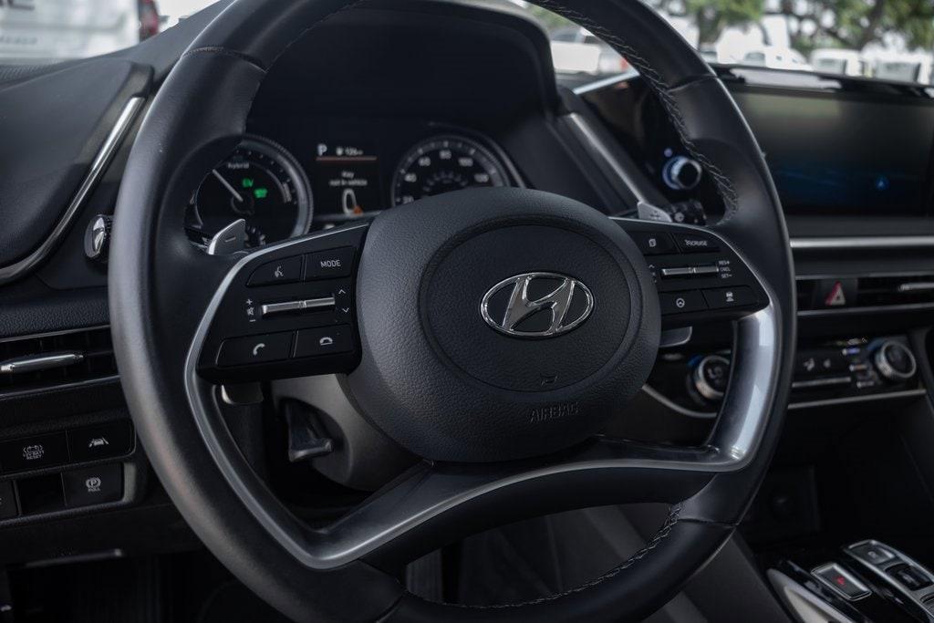 used 2023 Hyundai Sonata Hybrid car, priced at $25,104