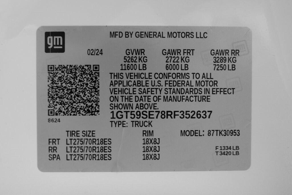 new 2024 GMC Sierra 3500 car, priced at $53,430