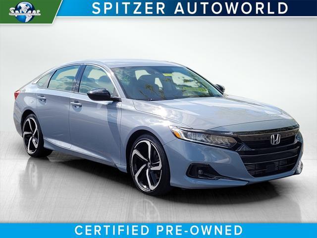 used 2021 Honda Accord car, priced at $25,895