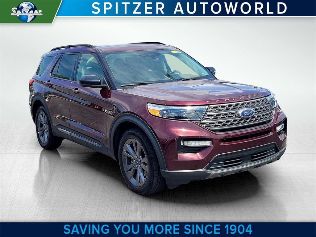 used 2022 Ford Explorer car, priced at $26,800