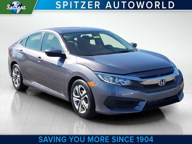 used 2017 Honda Civic car, priced at $14,628