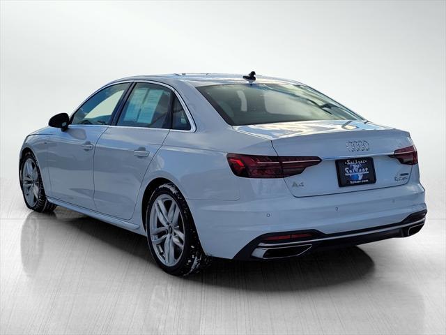 used 2022 Audi A4 car, priced at $24,878