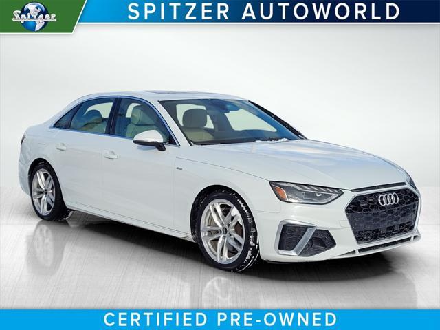 used 2022 Audi A4 car, priced at $23,164