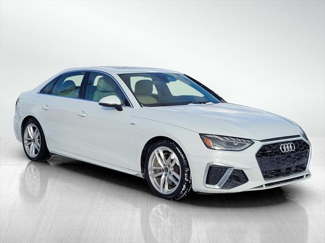 used 2022 Audi A4 car, priced at $24,878