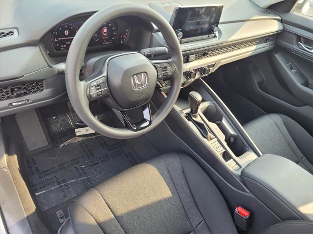 new 2025 Honda Accord car, priced at $29,400