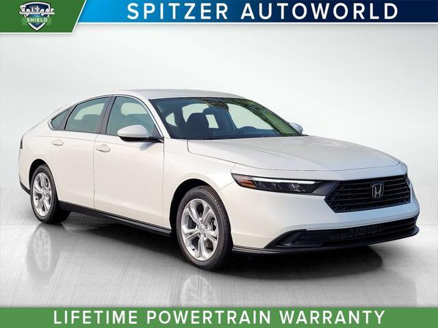 new 2025 Honda Accord car, priced at $29,400