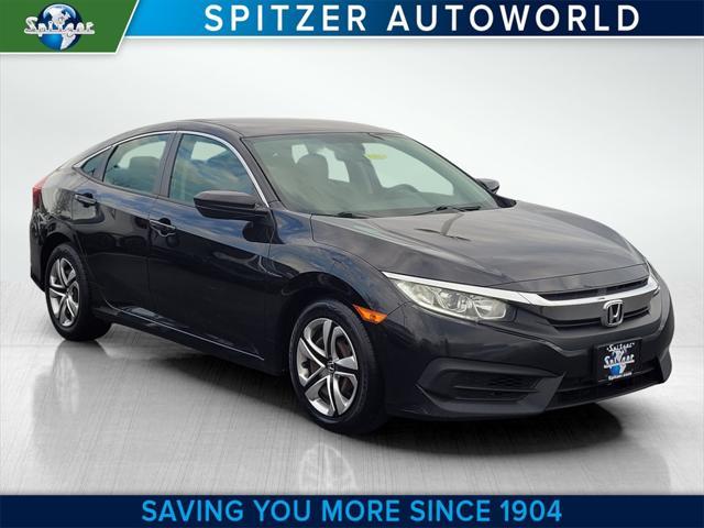 used 2016 Honda Civic car, priced at $13,729