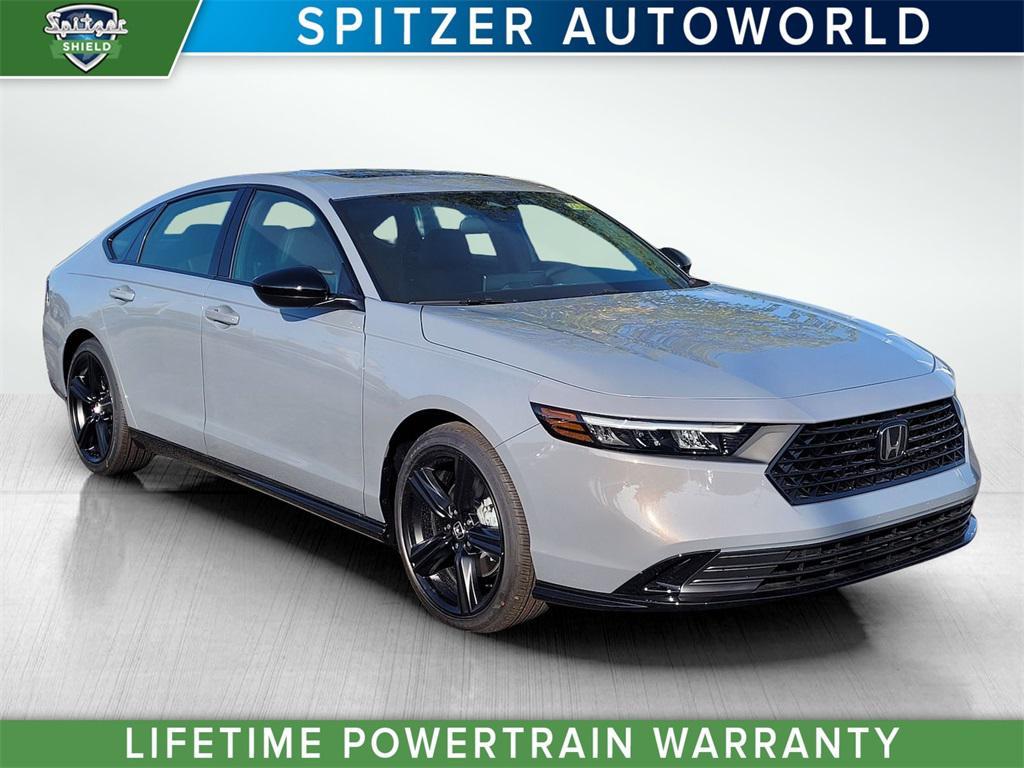new 2025 Honda Accord Hybrid car, priced at $35,218