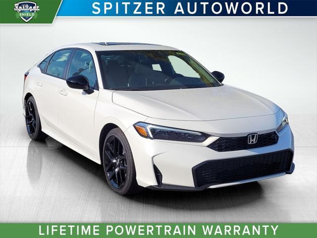 new 2025 Honda Civic Hybrid car, priced at $30,055