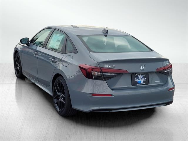 new 2025 Honda Civic Hybrid car, priced at $30,055