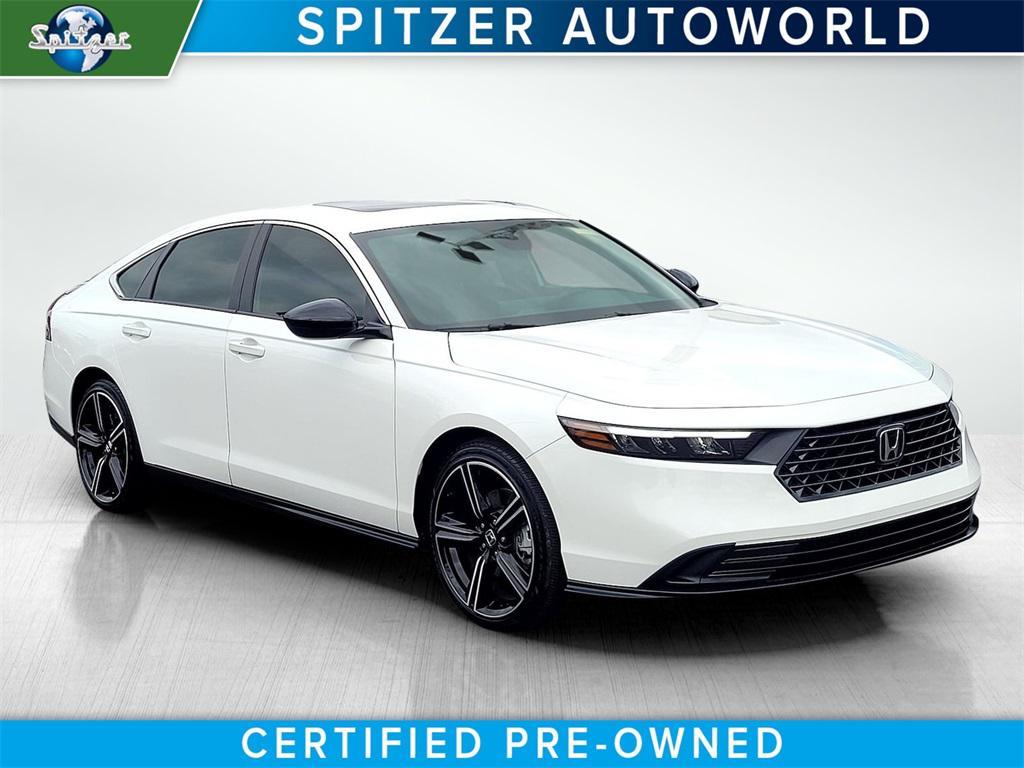 used 2025 Honda Accord Hybrid car, priced at $31,709