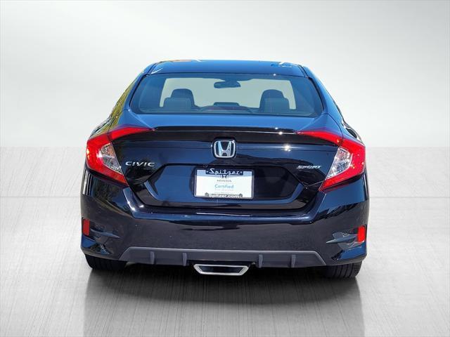 used 2021 Honda Civic car, priced at $21,802