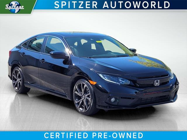 used 2021 Honda Civic car, priced at $21,802