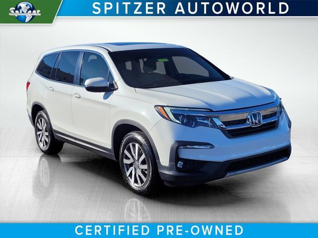 used 2021 Honda Pilot car, priced at $26,589